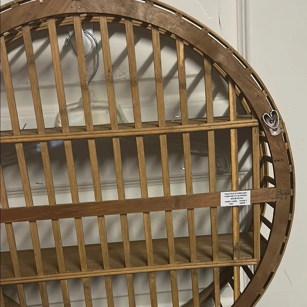 Hobby Lobby Tan Display Shelves Wall Decor